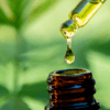 cbd oil dropping from dropper